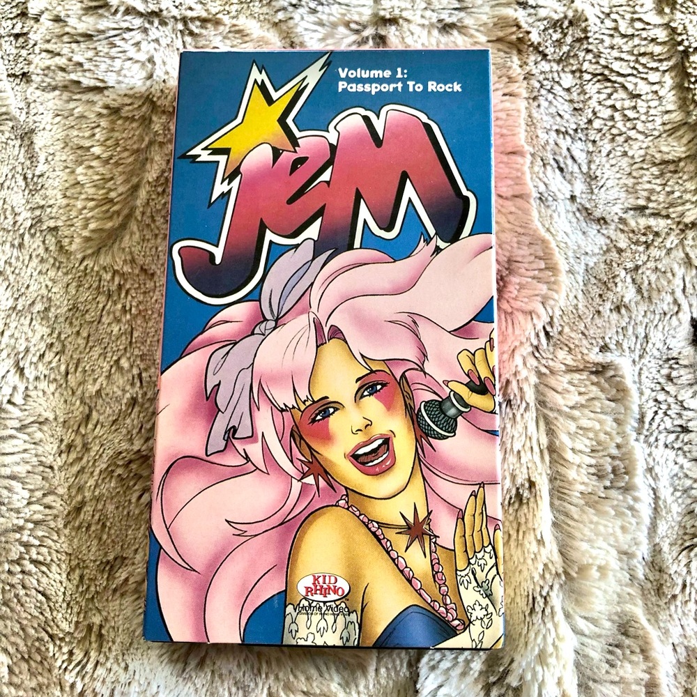 Jem and the Hollograms. New no tag. Volume 1. VHS. 1999.